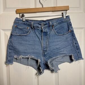 Levi's 501 High Waisted Shorts